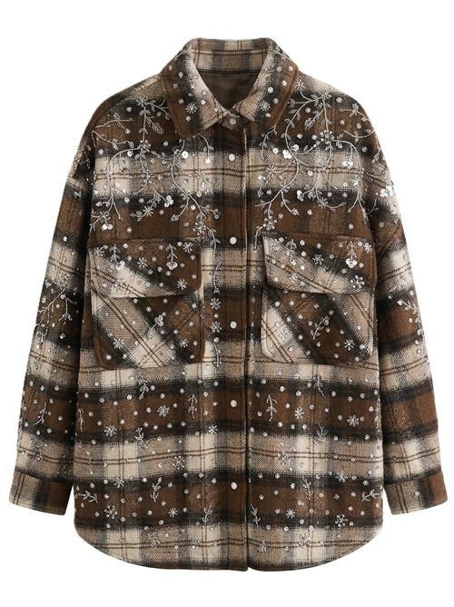 Giacca camicia Tulsa Space Cowboy flanella SPACE COWBOY | TULSA BRIGHT17
